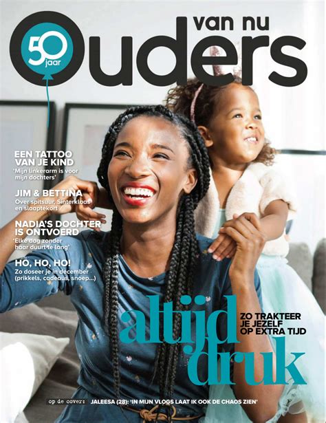tijdschrift ouders van nu  cover december  dutch design brand