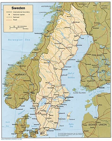 map  sweden