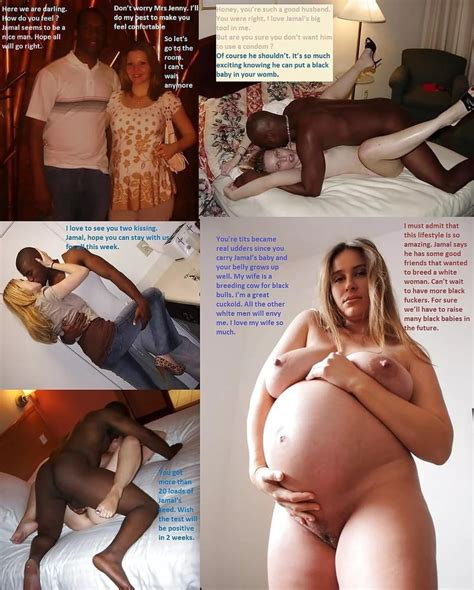 Cuckold Bbc Slutwife Breeding Captions 124 Pics 2