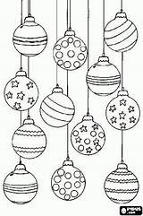 Baubles sketch template