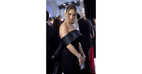 Jennifer Lopez Wore A Black Dress To The Sag Awards 2020 Popsugar