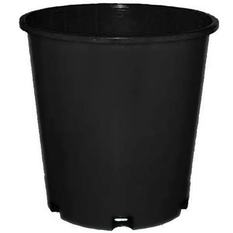 Slimline Plastic Pot Black Parklea Pots And Plants
