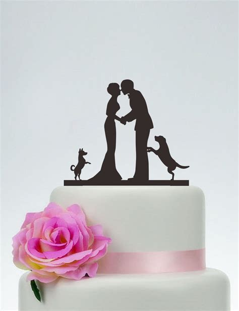 Kiss Bride And Groom Cake Topperwedding Cake Toppercustom Etsy
