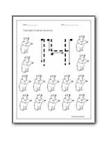 Number 14 Worksheet Worksheets Color Preschool Trace Handwriting Numbers sketch template