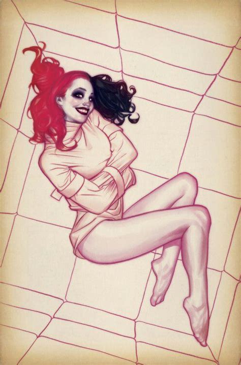 Harley Quinn Drawing By Adam Hughes Swiped From R