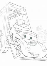 Cars Mcqueen Coloring Pages Lightning Getcolorings Getdrawings sketch template