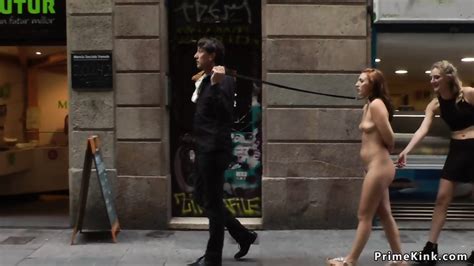 Naked Spanish Slave Disgraced In Street Eporner