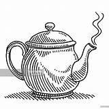 Steam Drawing Teapot Paintingvalley Dr sketch template