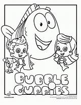 Guppies Itl Noggin Nickelodeon Playhouse Grinch Azcoloring Letscolorit Coloringhome Colorng sketch template