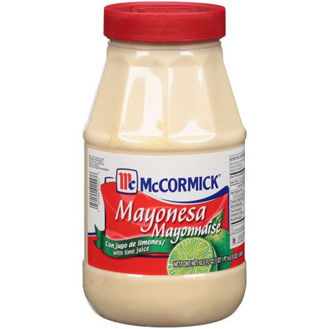 mccormick mayonesa mayonnaise  lime juice  fl oz walmartcom