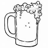 Beer Glass Mug Tocolor Clipartmag sketch template