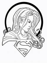 Supergirl Jamiefayx Kolorowanki Dzieci Gratistodo Pre02 Kara Volwassenen sketch template