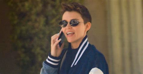 ruby rose enjoys the sunny weather in beverly hills ruby rose just