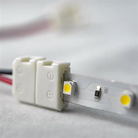 led connectors light strip connector mm single color     angle ebay
