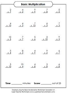 advanced multiplication worksheet generator herbert calderons