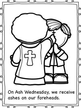 ash wednesday coloring pages   ps prek pups tpt