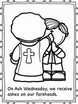 Ash Wednesday Coloring Pages sketch template