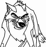 Balto Coloring Angry Very Pages Wecoloringpage sketch template
