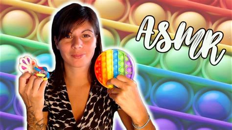 Asmr Français Objets Anti Stress 3 Fidget Toys Pop It Youtube