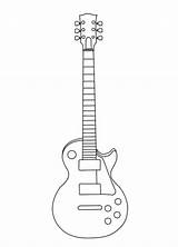 Guitarra Wip Gibson Epiphone Guitarras Tattoos Cliparts Siluetten sketch template