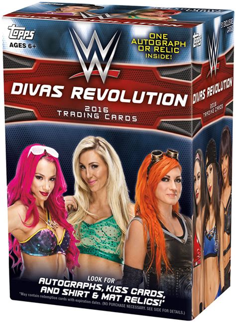 2016 Topps Wwe Divas Revolution Wrestling Cards Checklist