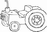 Tractor Coloring Pages Colouring sketch template