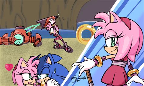 Colors 3d Sonic Boom Amy Rose By Rgxsupersonic On