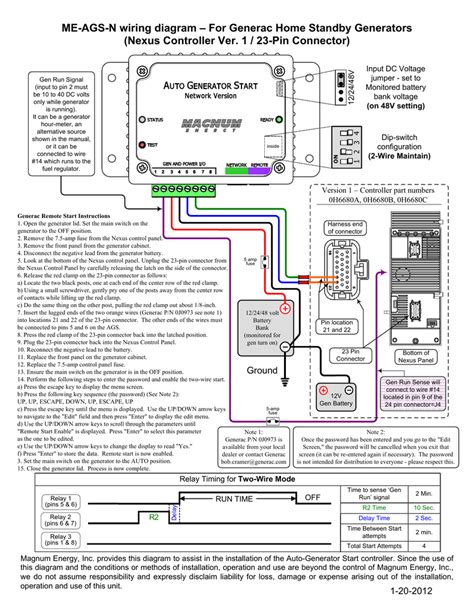 home standby generators  nexus controller ver  wiring diagram manualzz