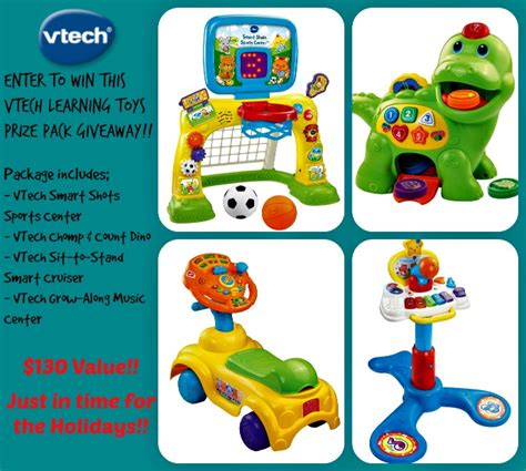 vtech learning toys prize pack  arv   ends  mom  reviews