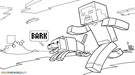 minecraft coloring pages  large images