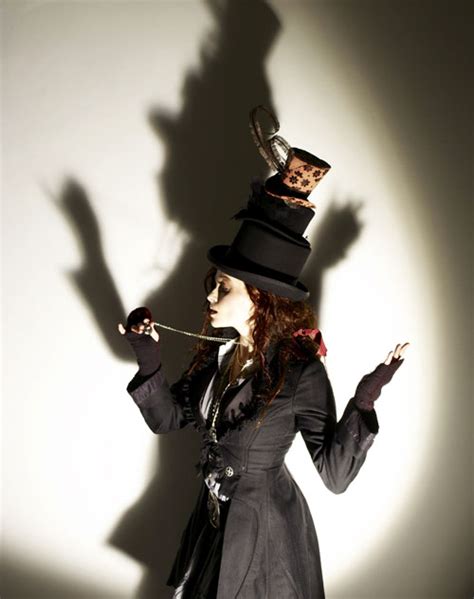 Helena Bonham Carter Alice In Wonderland Themed Photoshoot