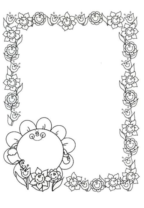 print borders coloring pages ryan fritzs coloring pages