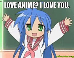 love anime  love    meme