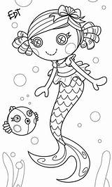 Coloring Pages Mermaid Lalaloopsy Print Imagens Colorir Para Baby Getcolorings sketch template