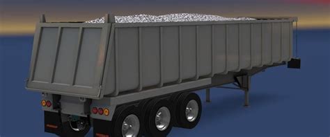 ats fruehauf tri axle dump     trailer mod fuer american truck simulator