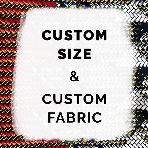 option  custom size custom fabric hey chaley