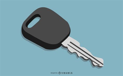 car key design vector