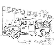 firefighter coloring pages  printables momjunction