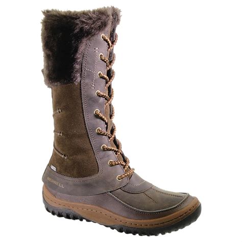 womens merrell  decora prelude waterproof insulated winter boots