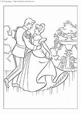 Charming Cinderella sketch template