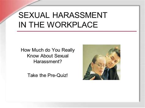 Sexual Harassment Presentation E Learning Slide 1 Youtube