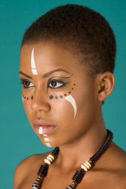 Makeup Fantasy Looks Lovetoknow Tribal Makeup African Tribal