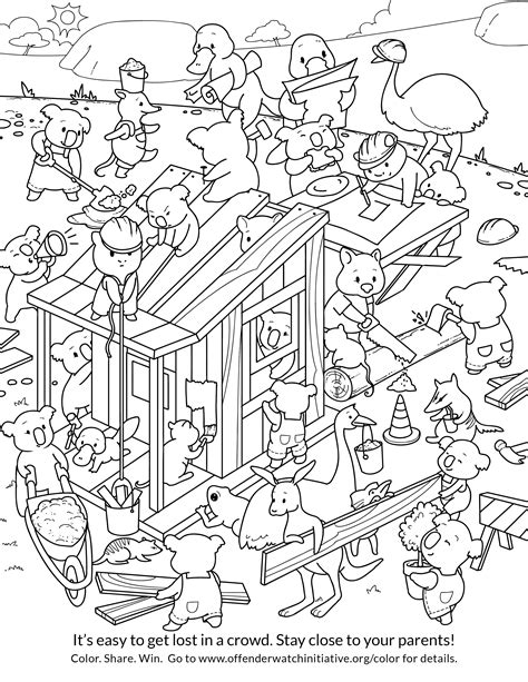 june coloring sheet reminds    stay close