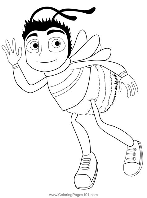 barry  benson bee coloring page bee coloring pages printable