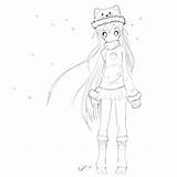 Body Anime Cute Girl Drawing Whole Drawings Easy Draw Girls Coloring Pages Sketch Pose Female Deviantart Getdrawings Template Deviant Paintingvalley sketch template