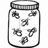 Jar Clipart Bug Lightning Mason Firefly Fireflies Drawing Clip Examples Royalty Clipartmag Wings Clipground Choose Board Weston Times sketch template