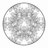 Coloring Pages Difficult Flower Mandala Sunflower Adults Adult Color Mandalas Printable Cannas Kids Gif Print Choose Board Sheets Wonderweirded Procoloring sketch template