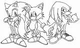 Coloring Sonic Pages Tails Hedgehog Comments sketch template