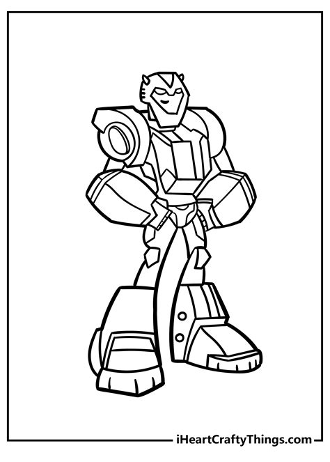 transformer robot  disguise bumblebee coloring page vrogueco