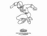 Rangers Superhero sketch template